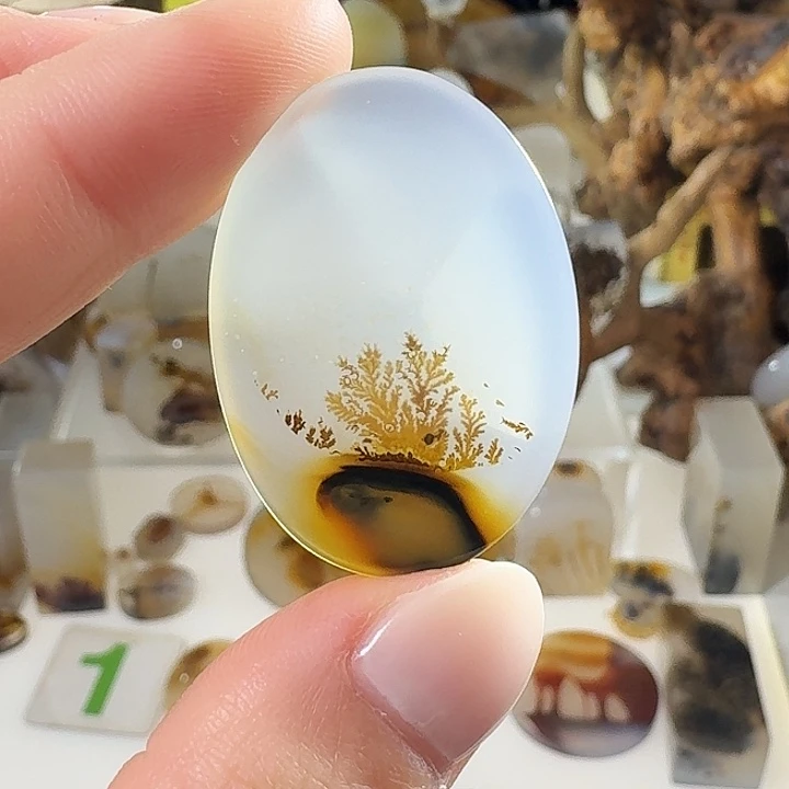 玛瑙/玉髓未镶嵌珠宝奇石