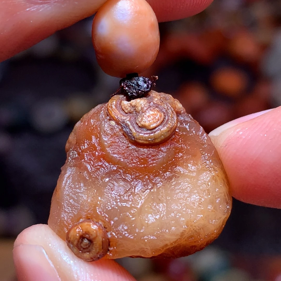 未镶嵌玛瑙/玉髓珠宝半成品