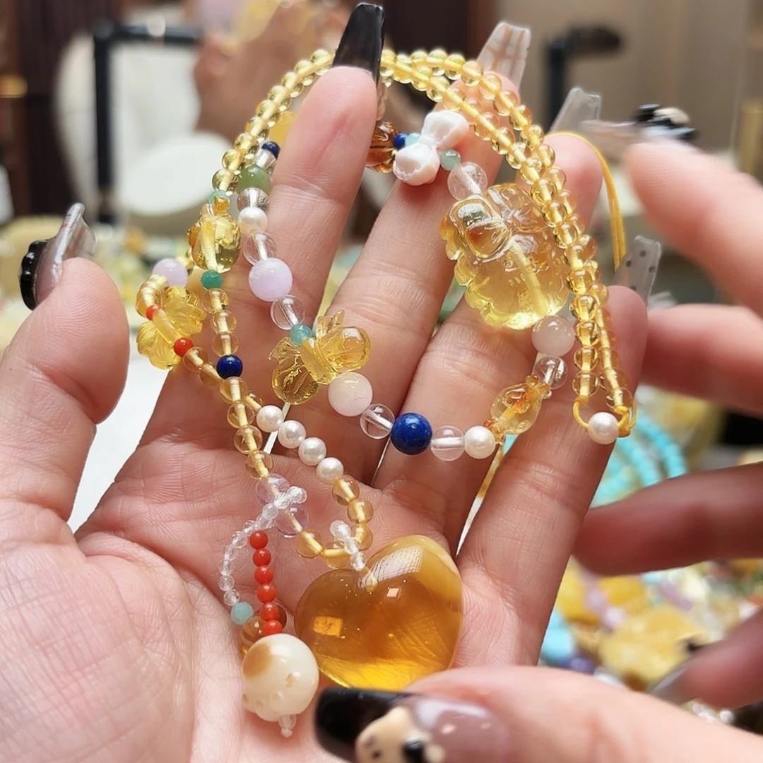 琥珀手链未镶嵌琥珀