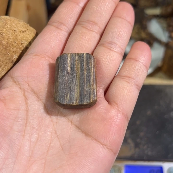 吊坠沉香绿棋楠沉香吊坠4.2克