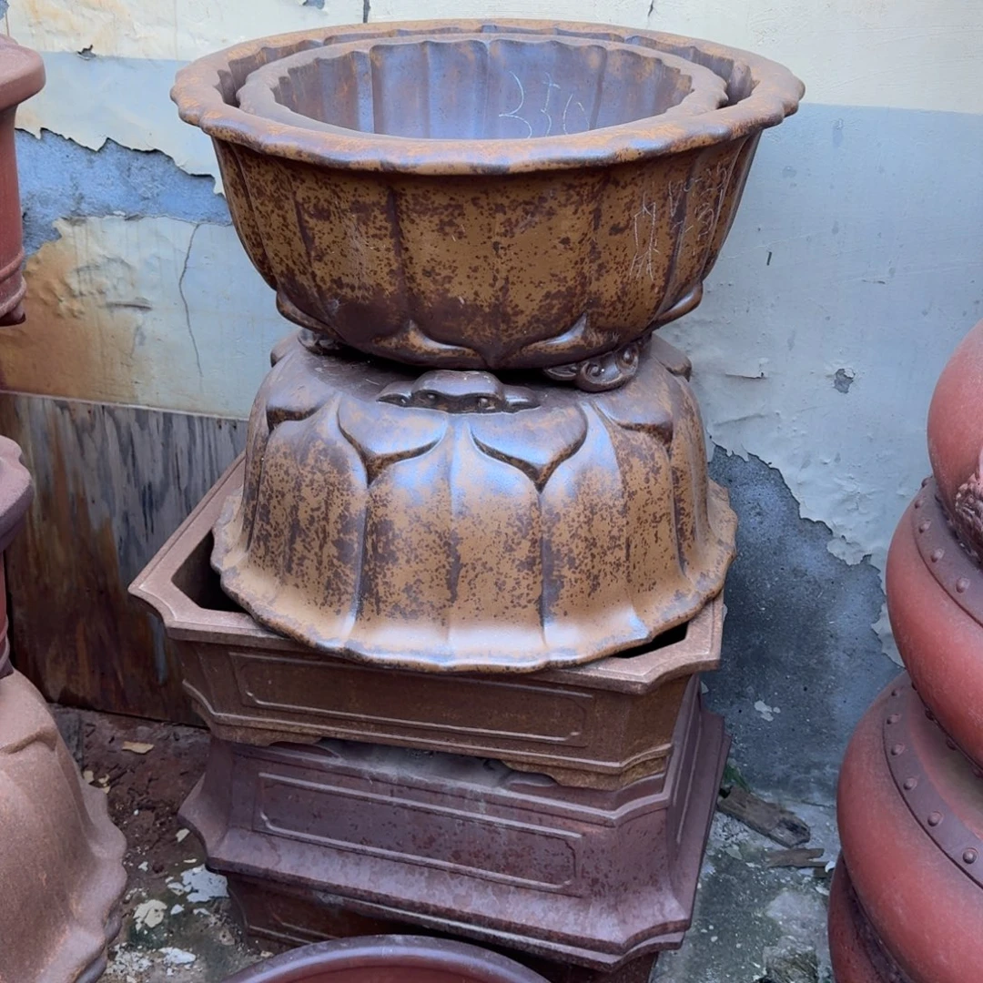 A***照高温老段泥云足莲花