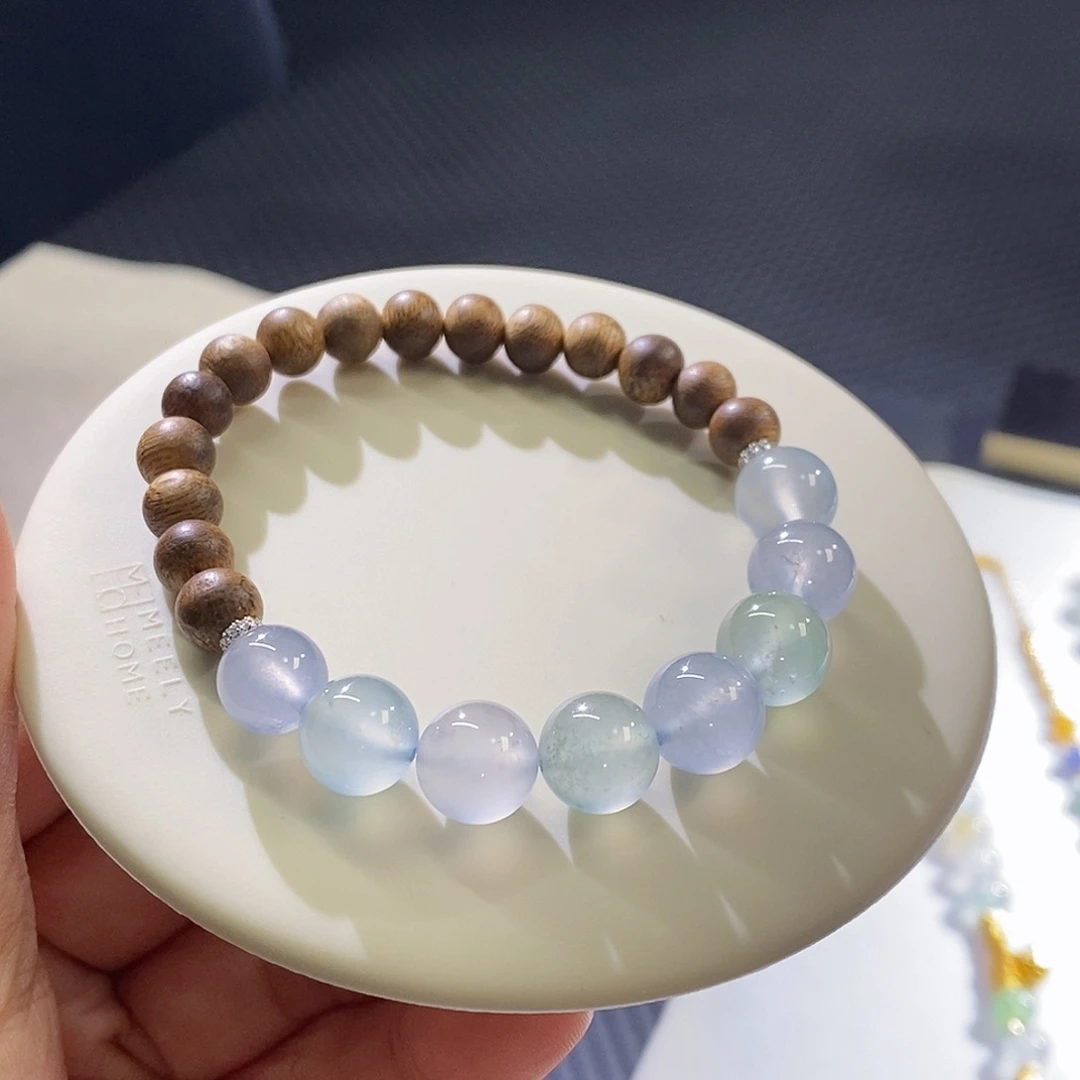 翡翠手链未镶嵌半串