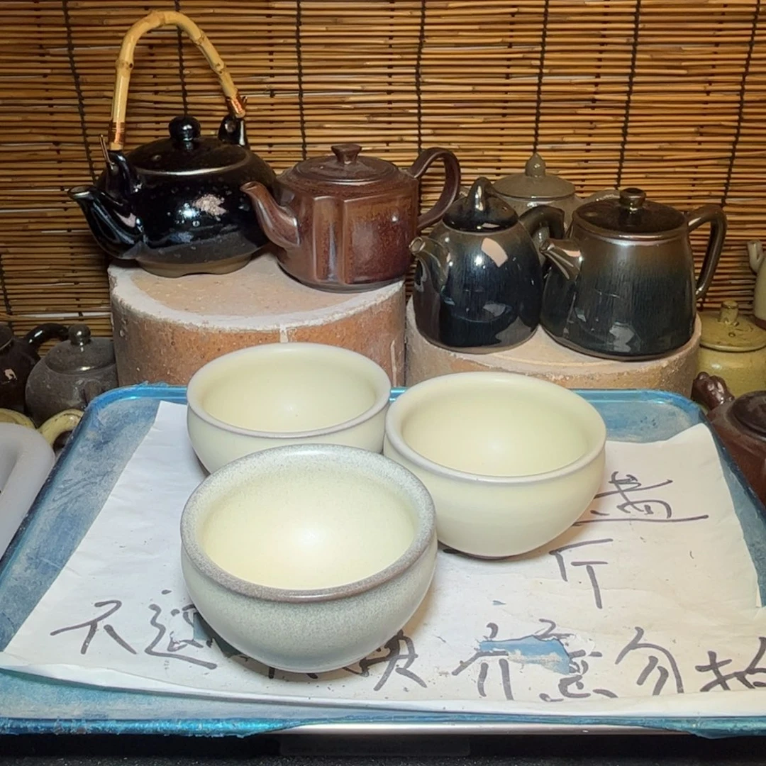 茶盏建窑建盏 微瑕作品