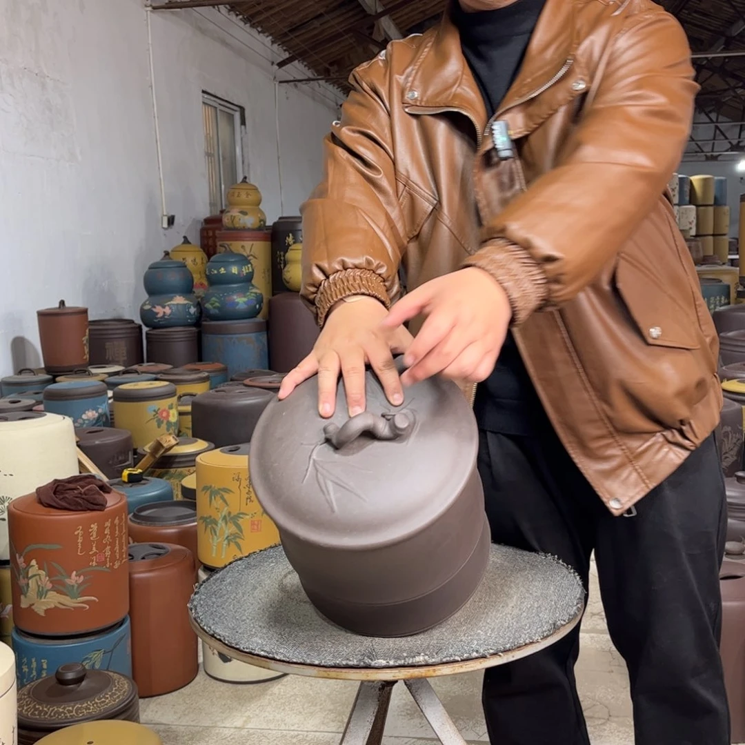 紫砂茶叶罐茶叶罐