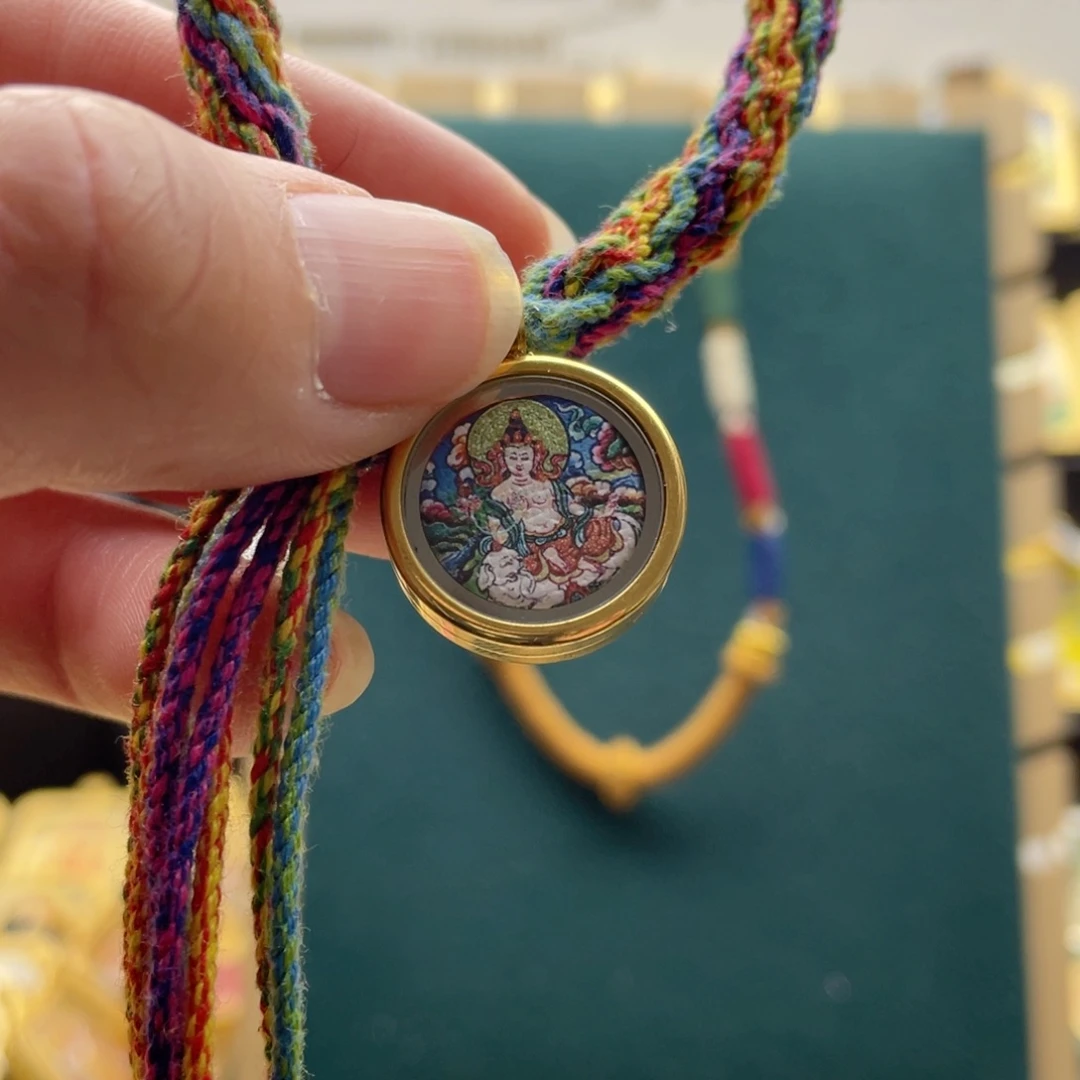 吊坠圣*唐卡的制作方法与技巧第二