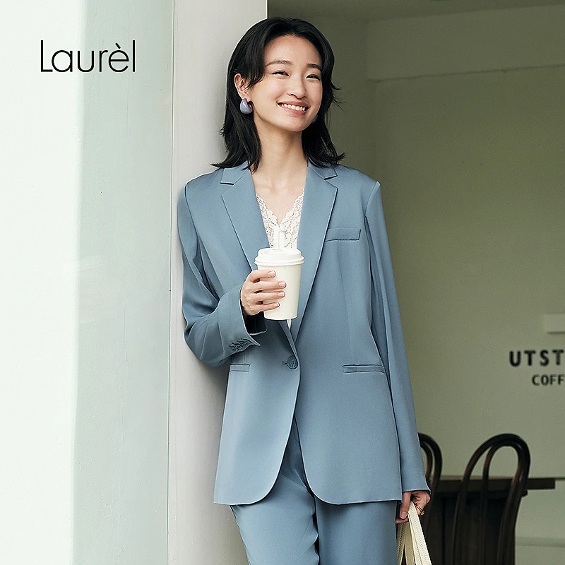 Laurel劳芮25夏新款经典通勤软西装女LWL361T08400