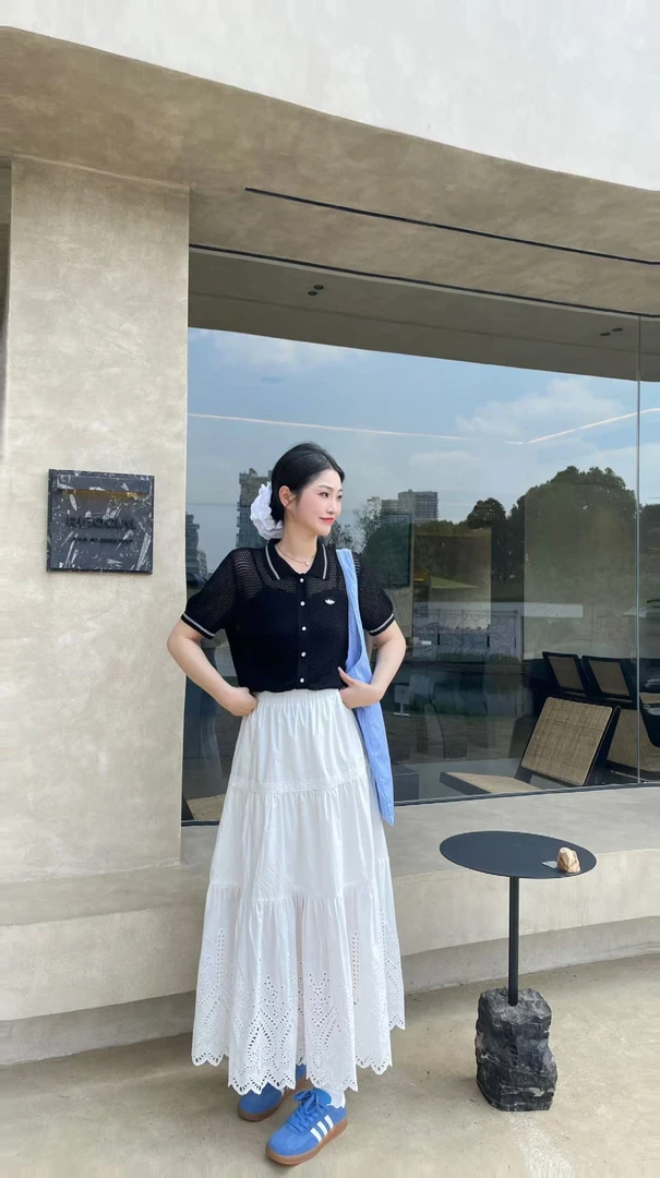 LIVELY YAN俪妍LY77569针织短袖