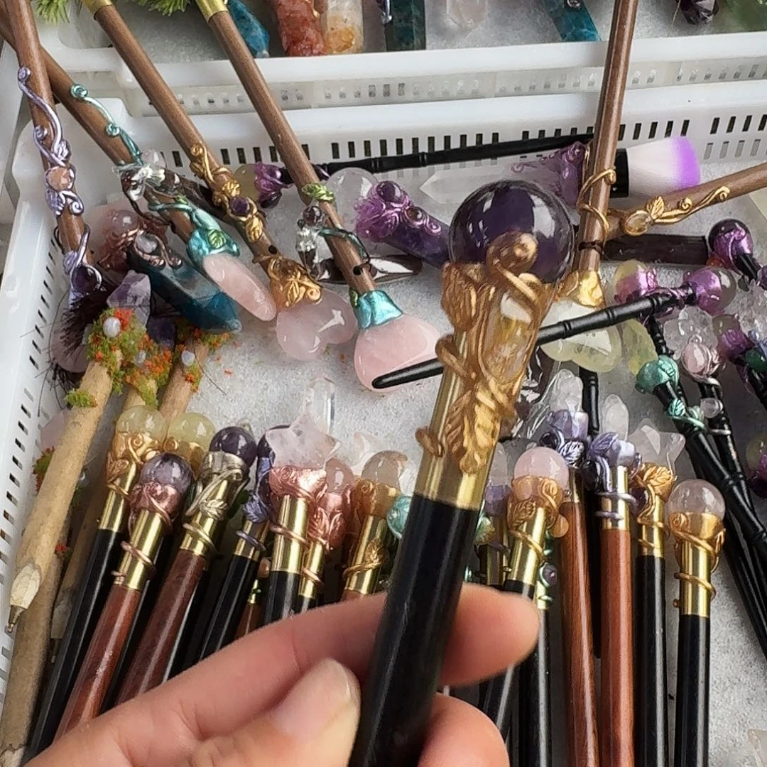 朱***嬴手链未镶嵌黄晶紫水晶