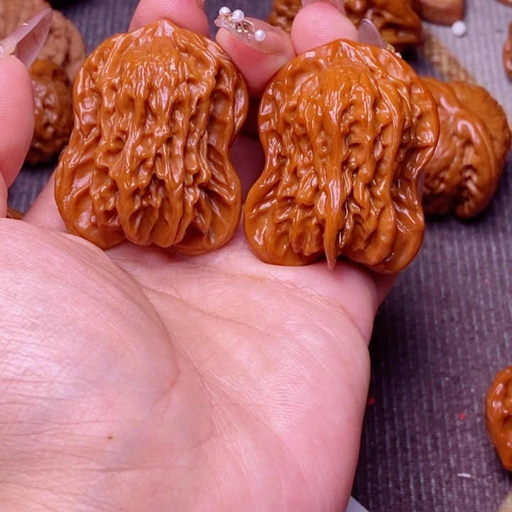 把件文玩核桃葫芦狮子头