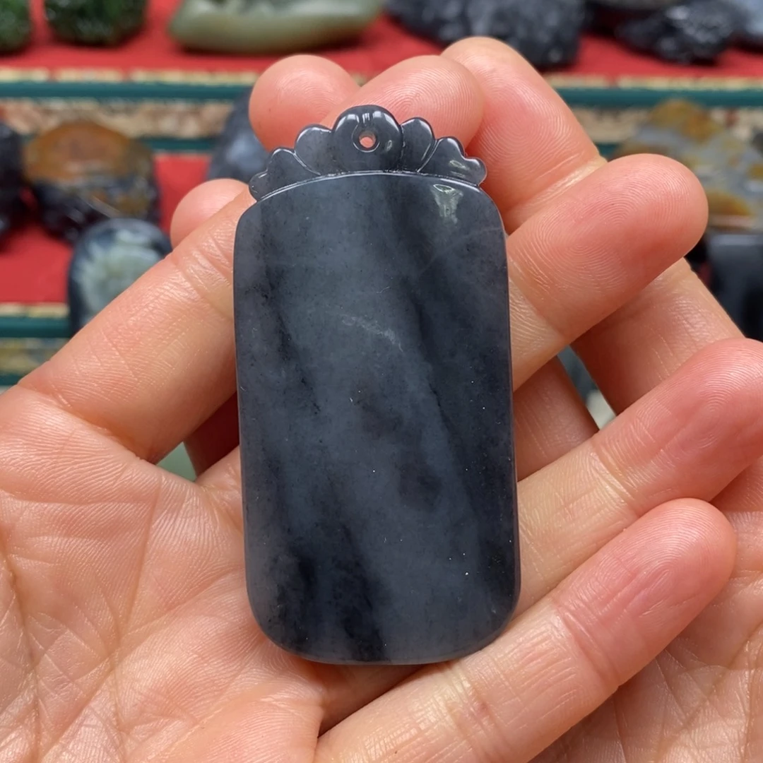 和田玉挂件未镶嵌玉*