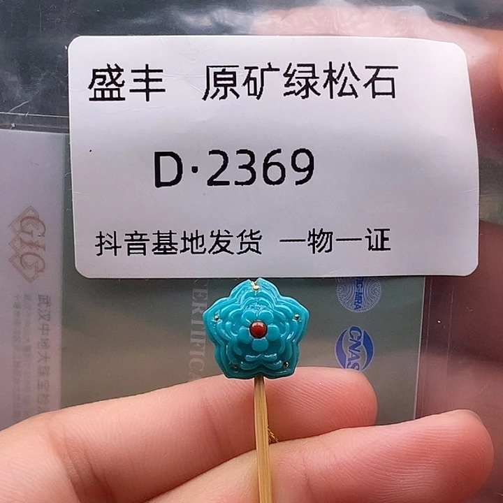绿松石未镶嵌珠宝奇石12.8✖️6.3
