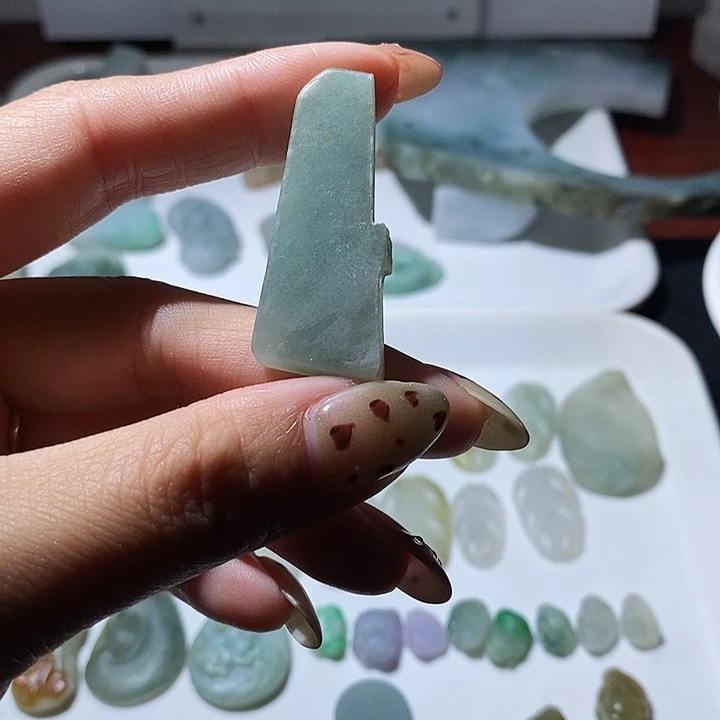 翡翠散珠天然翡翠