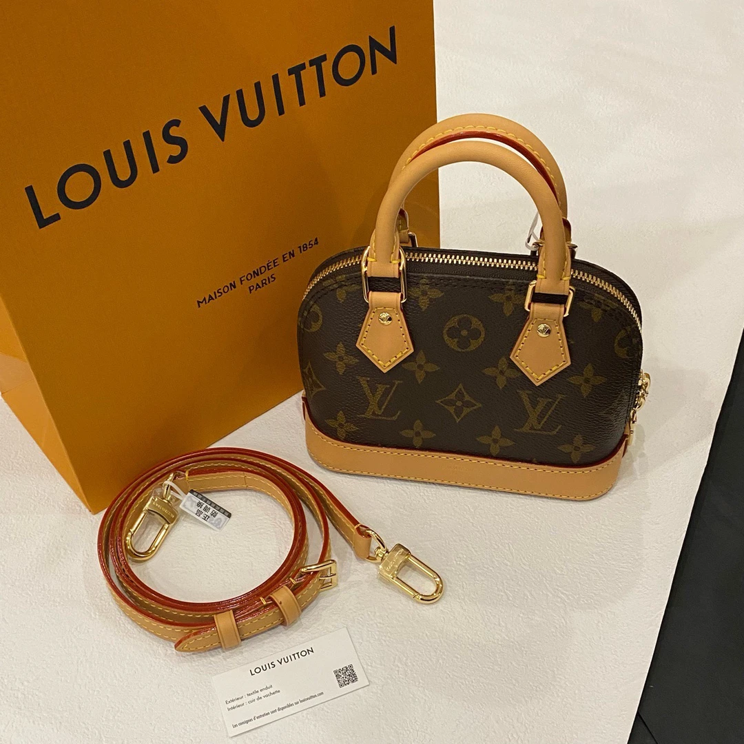 未使用 LouisVuitton/路易威登 老花贝壳nano 14072981