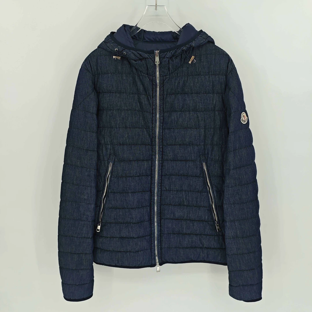 99新 MONCLER 男女同款百搭保暖飞行员羽绒服/4码/Sw24723