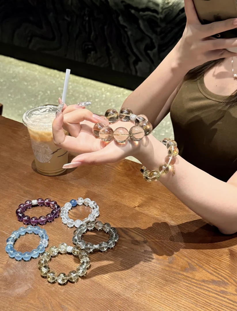 直播专属多样性水晶手链