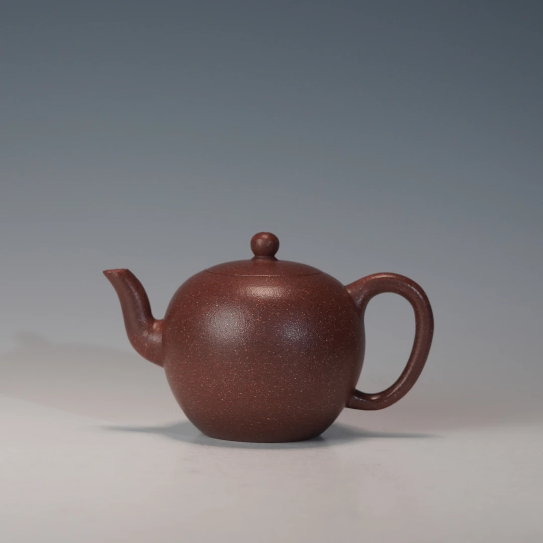 lot.22955 往壶堂 桃花泥美人肩壶 150cc