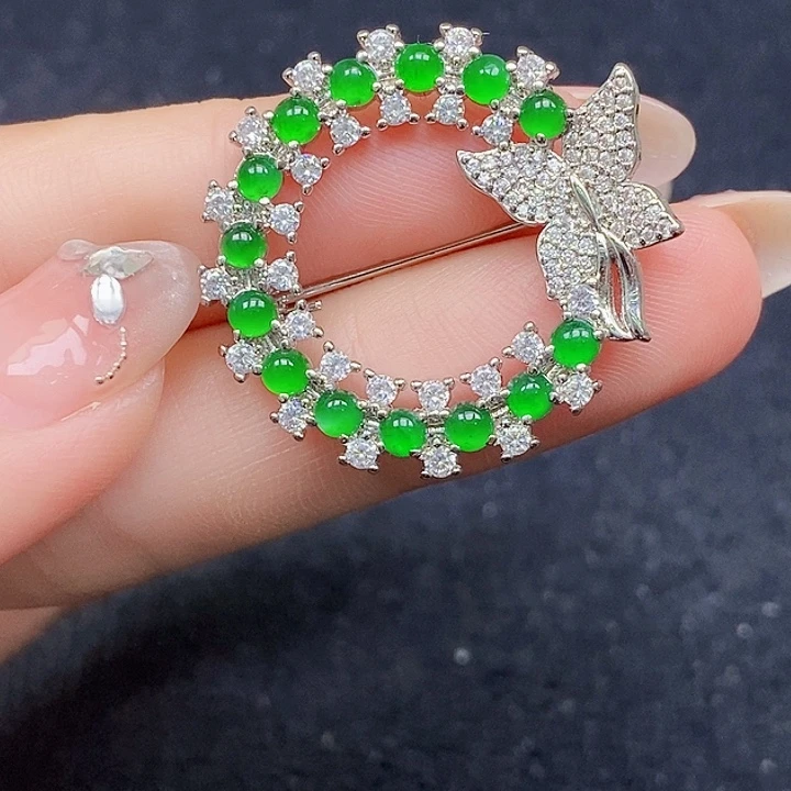 颈饰未镶嵌翡翠翡翠