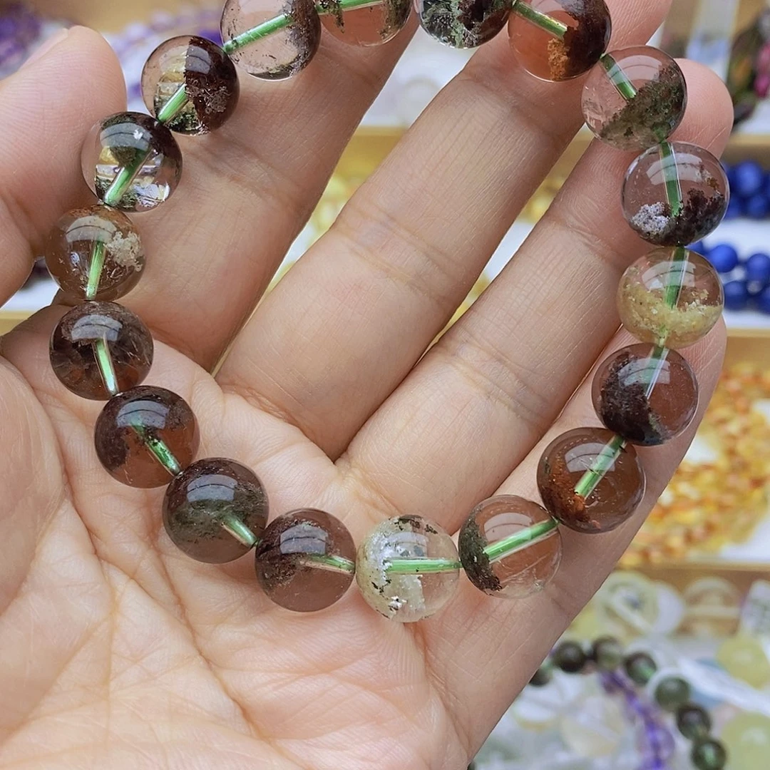 未镶嵌手链水晶天然四季幽灵