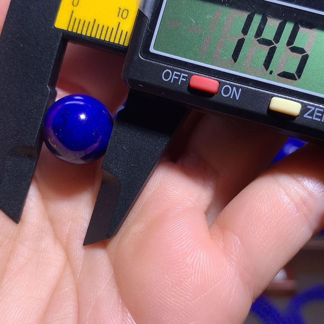 未镶嵌青金石手串14.5m单珠
