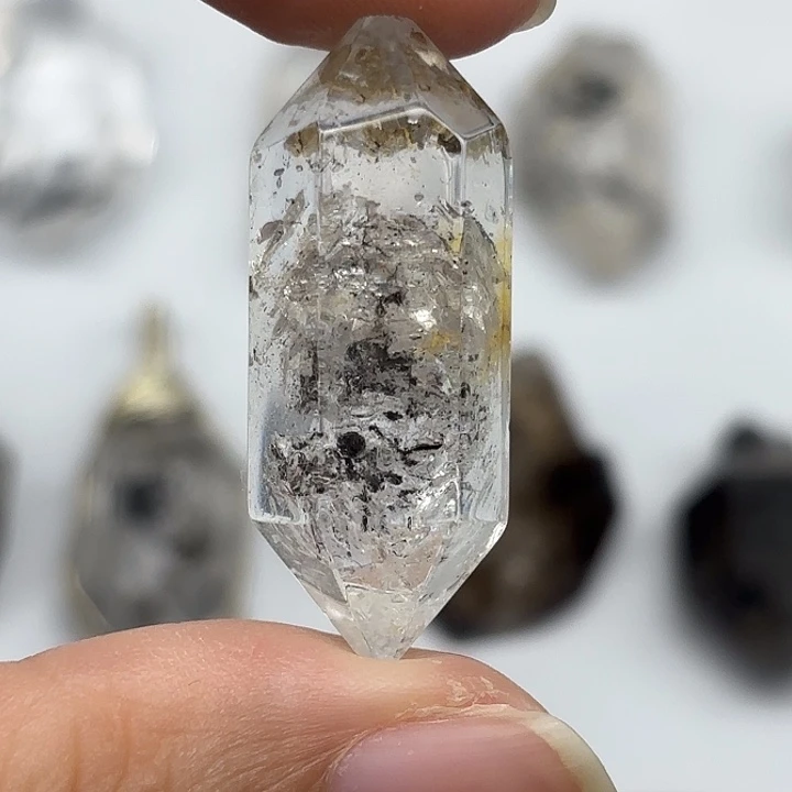 水晶未镶嵌颈饰闪灵钻35mm+