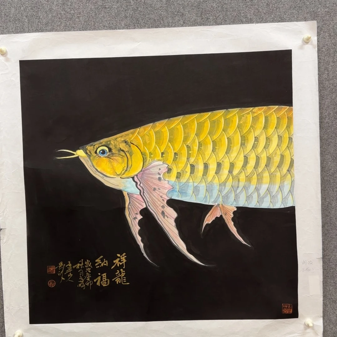 国画娄鹏老师手绘作品