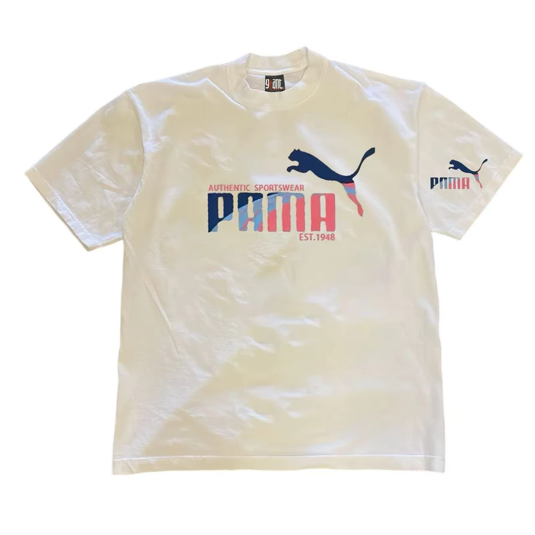 夏季索罗娜棉质冰丝凉感男版新款潮牌短袖时尚百搭圆领男上衣