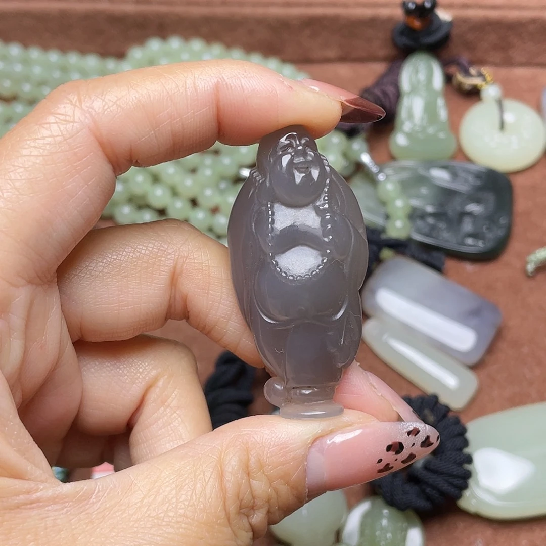 和田玉未镶嵌吊坠(不含链)吊坠