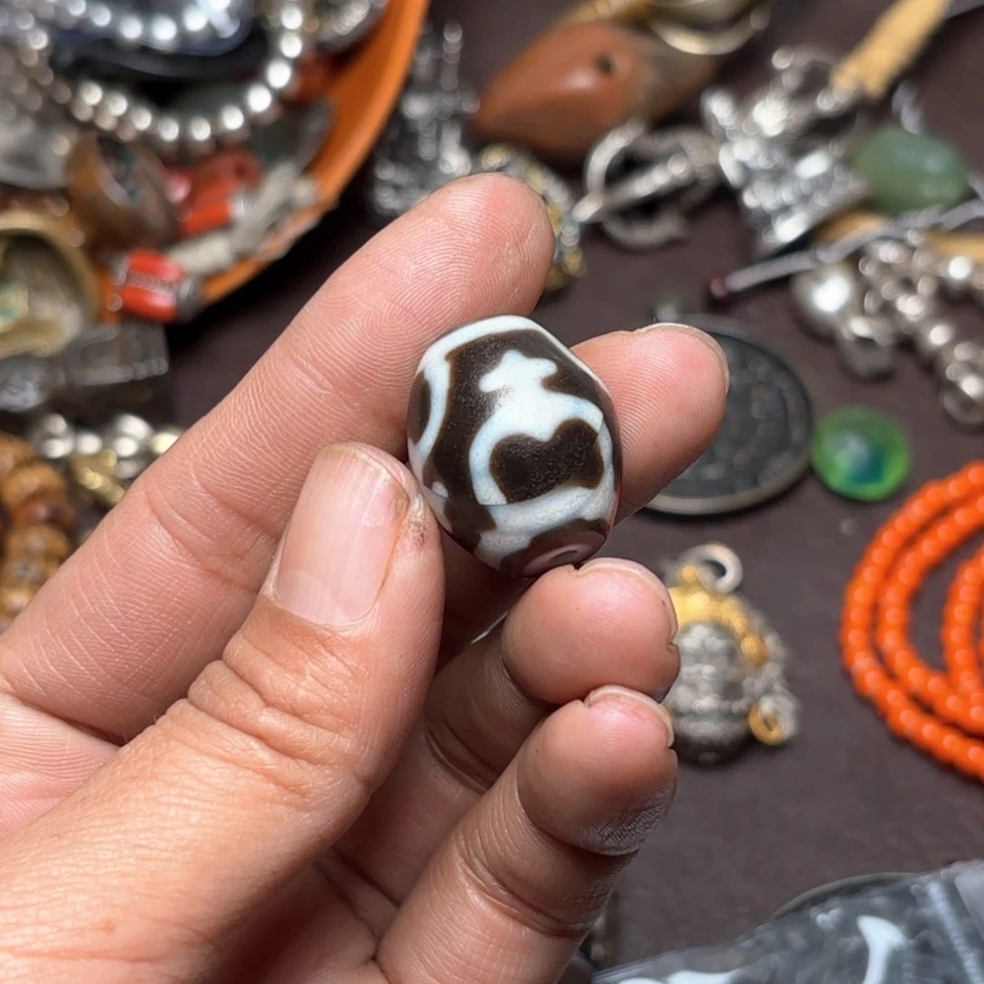 御***忆铜星月菩提吊坠项链