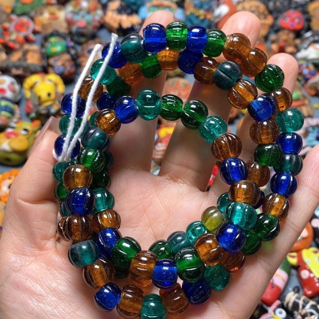 琉璃颈饰印度尼西亚链子