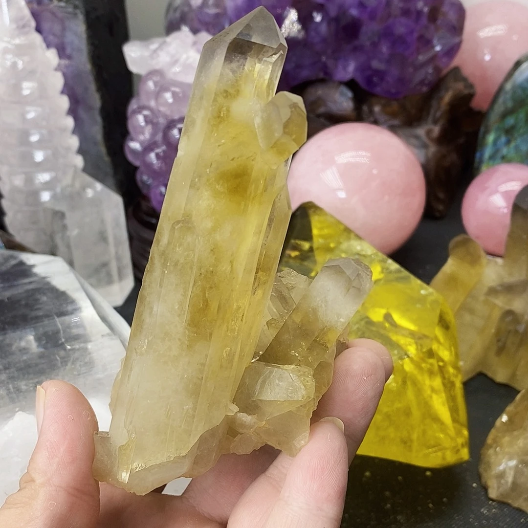 未镶嵌水晶珠宝半成品