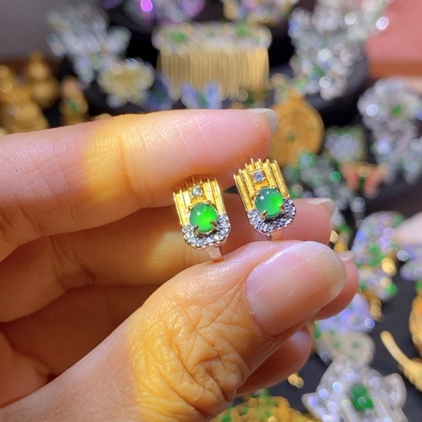【闪购商品】银S925镶嵌挂件翡翠