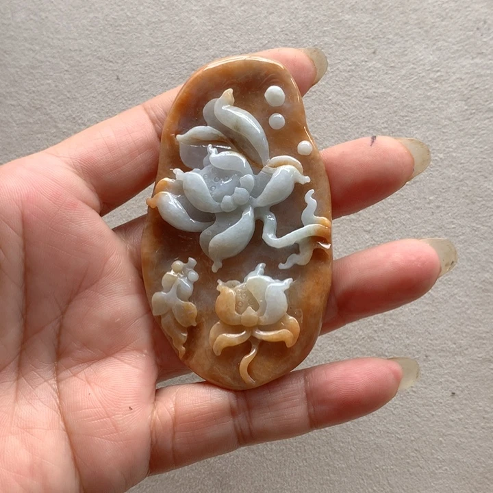 拼***取颈饰未镶嵌翡翠666