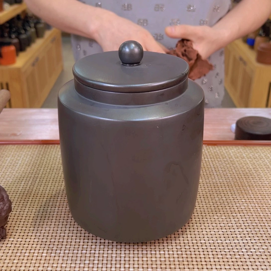 紫砂茶叶罐精品紫砂