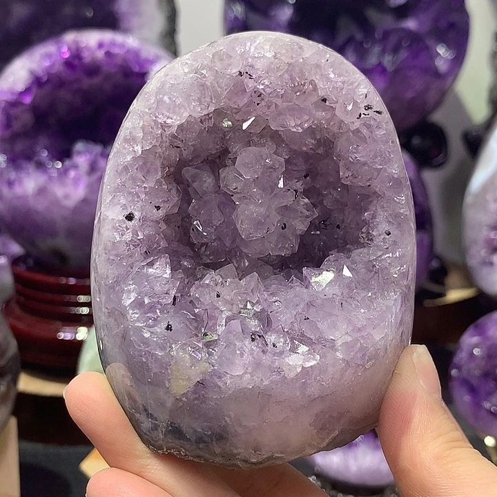 未镶嵌珠宝半成品紫晶