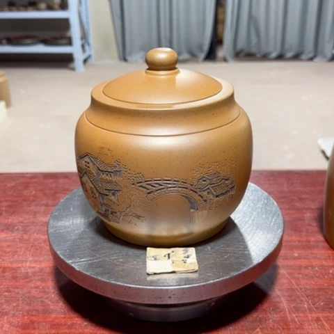 紫砂茶叶罐。。。。。。。。。。