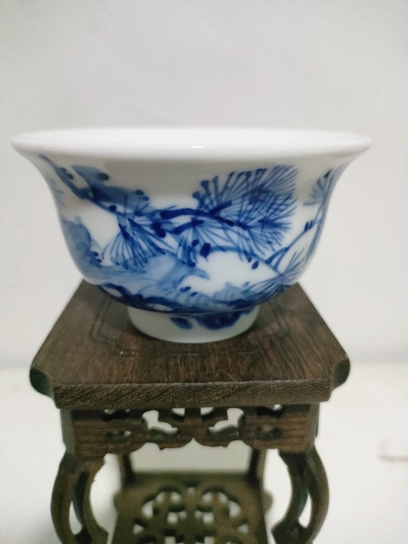 景德镇手绘压手杯