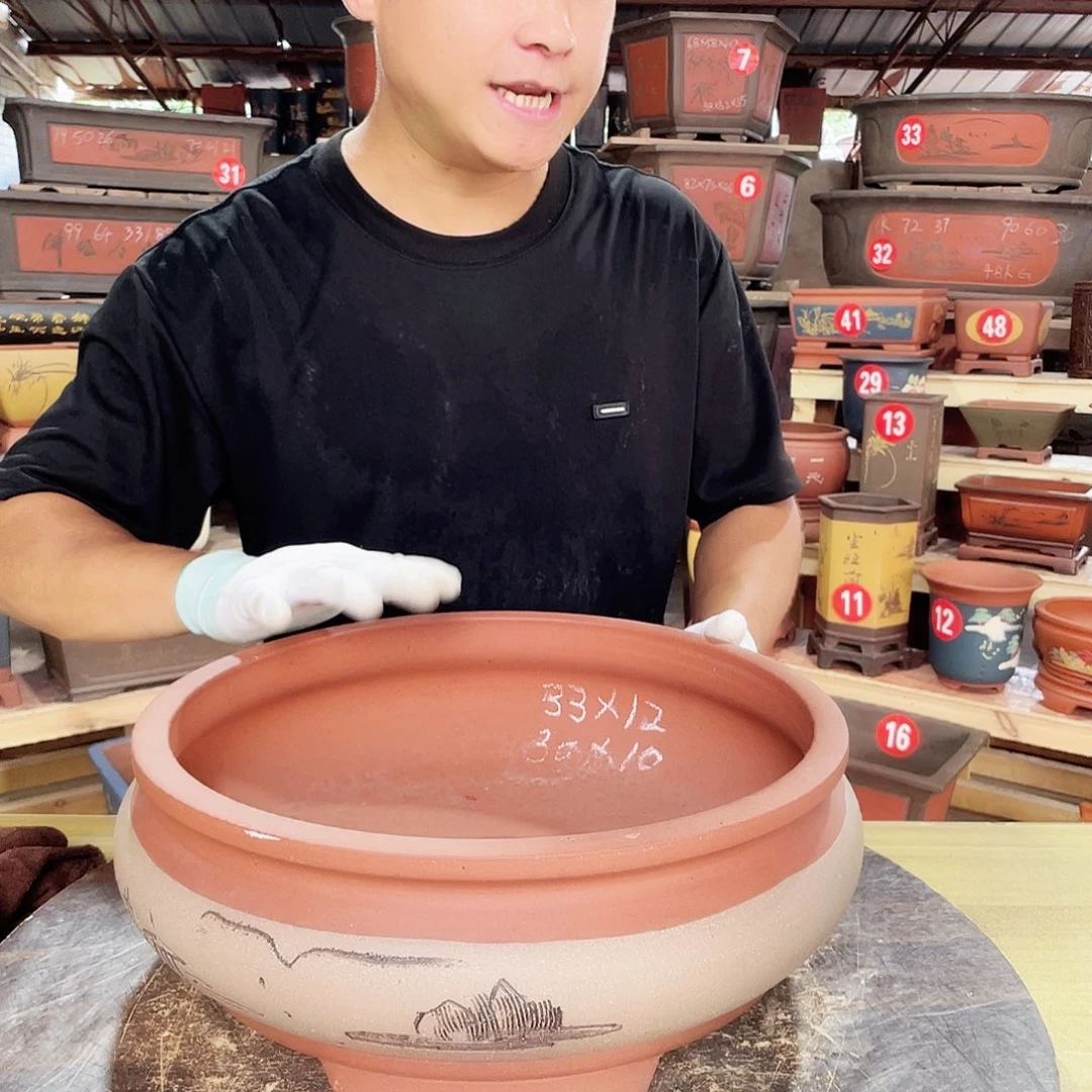 紫砂花盆工厂直发