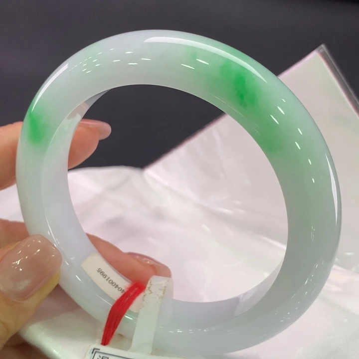 未镶嵌手镯翡翠正圈60.5