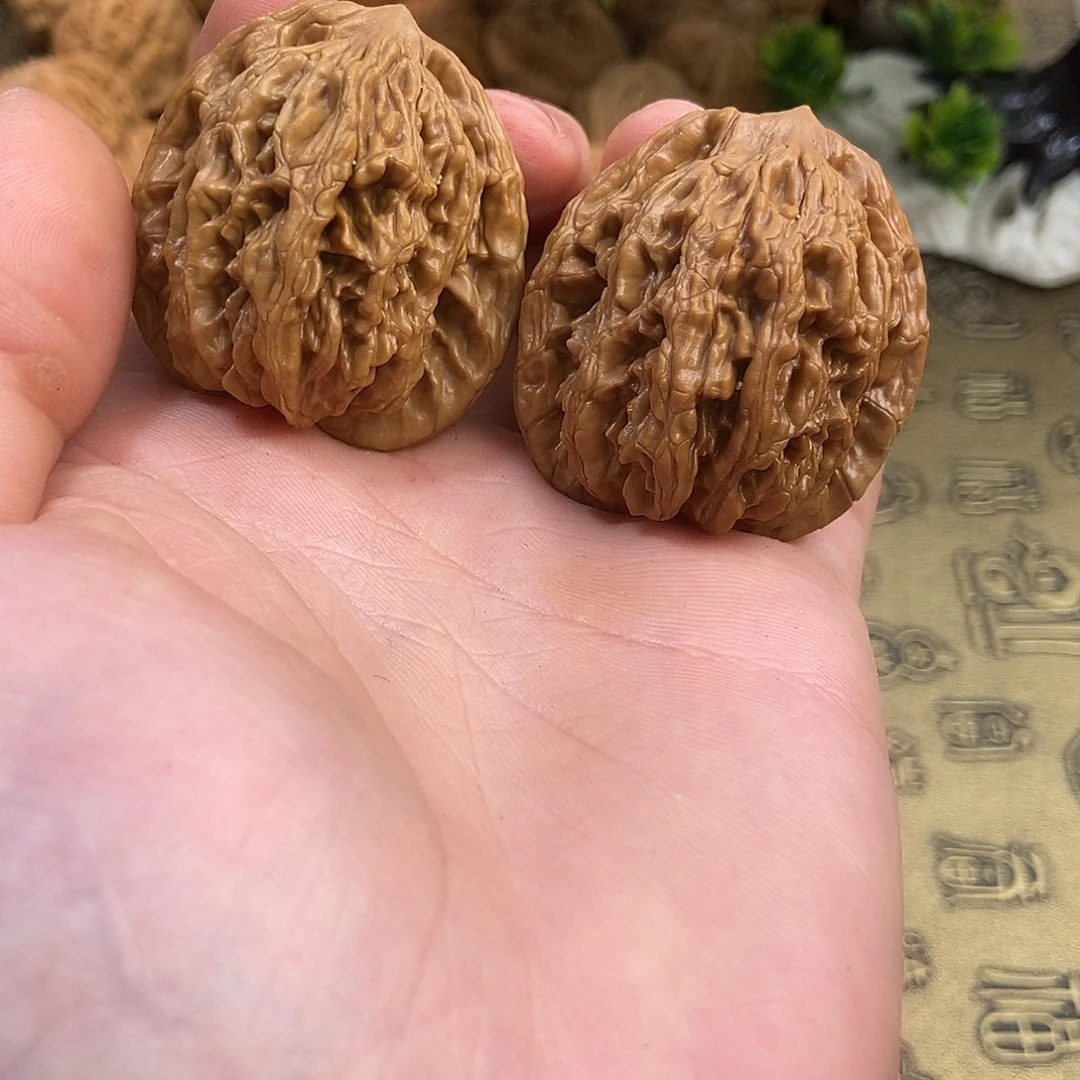 核桃麦穗虎头40尺寸编号632全品无修骨质硬打好底