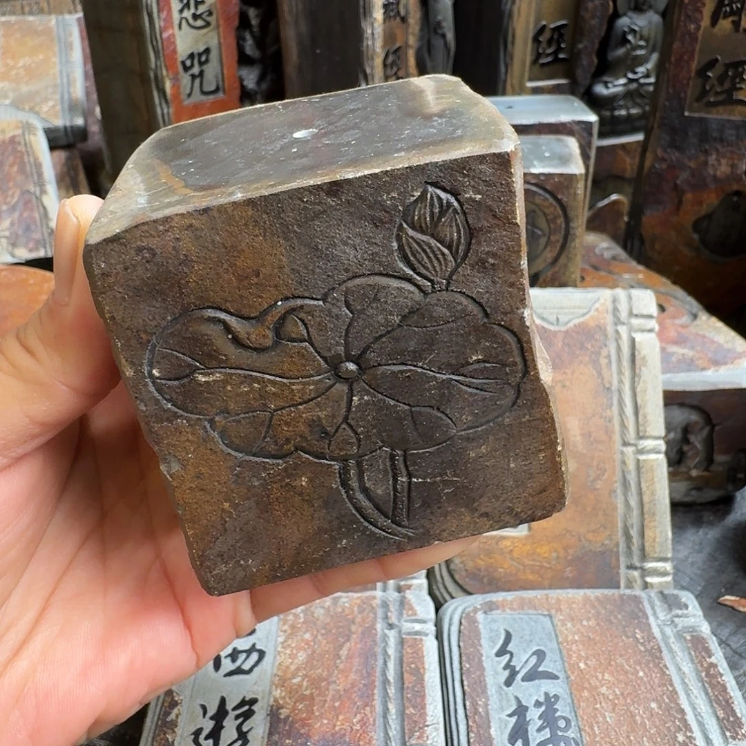 歙砚石刻壶承壶承