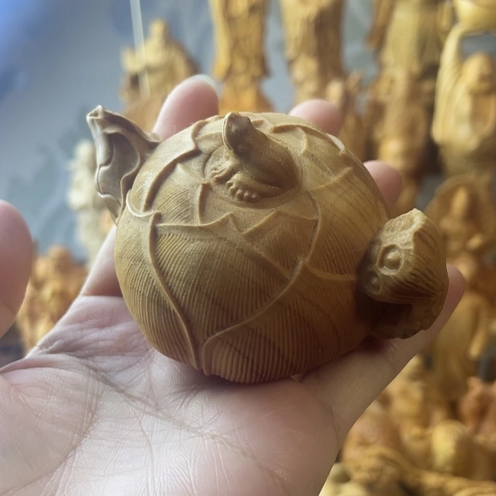 柏木（崖柏）崖柏莲花壶