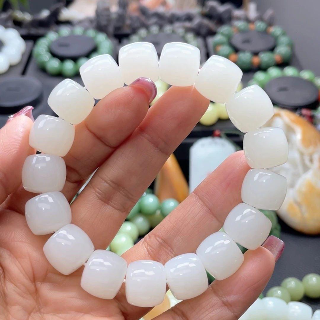 和田玉手串未镶嵌?****?