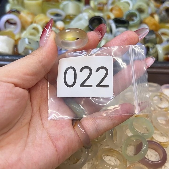 玛瑙/玉髓未镶嵌戒指