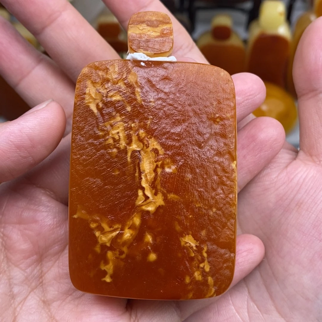琥珀未镶嵌珠宝奇石