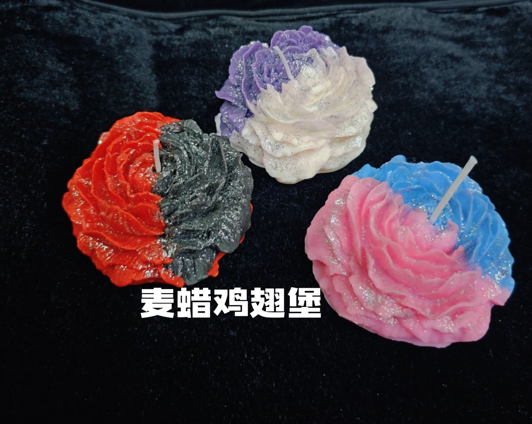 情侣鎏银低温香薰双色蜡烛42度