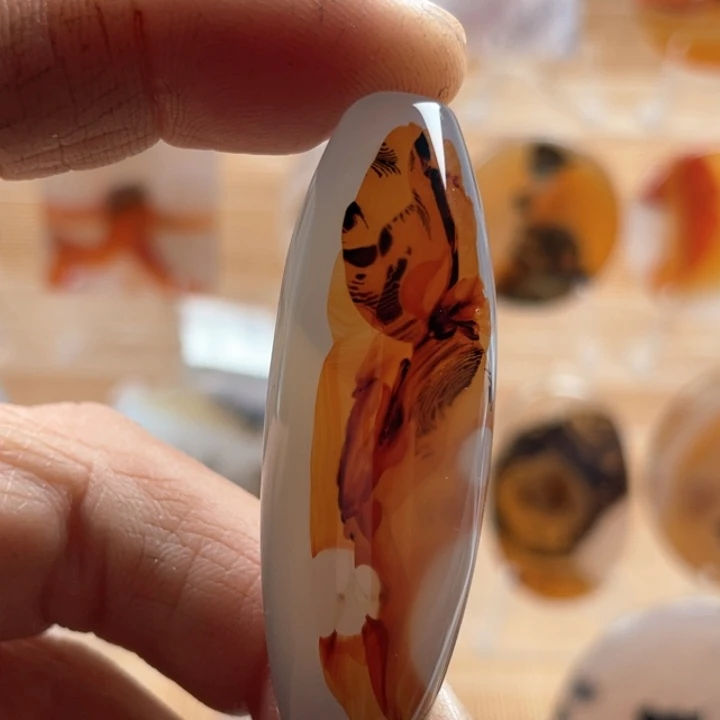 玛瑙/玉髓吊坠(不含链)未镶嵌