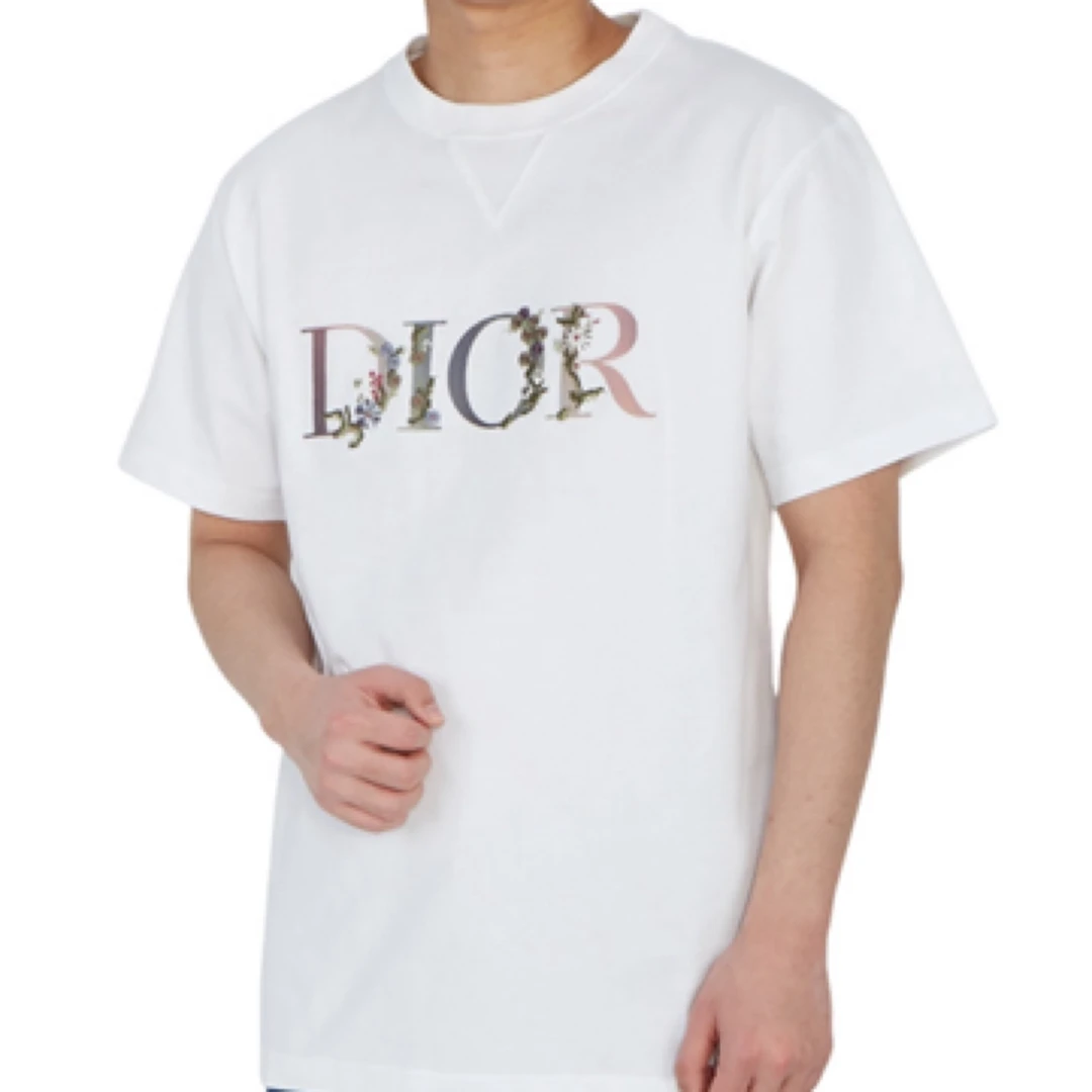95新 DIOR/迪奥 花卉短袖/xl/2410313
