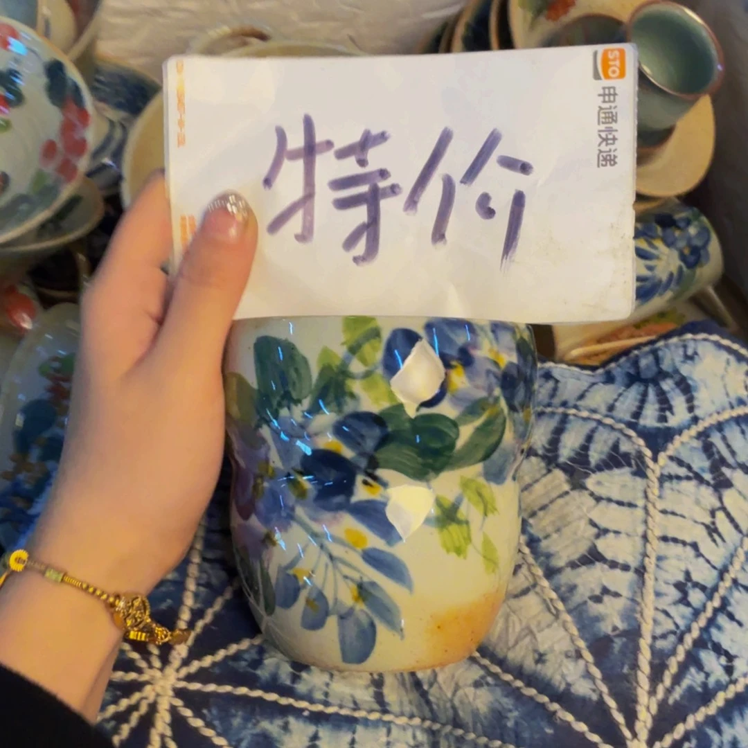 瓷片景德镇陶瓷手工手绘