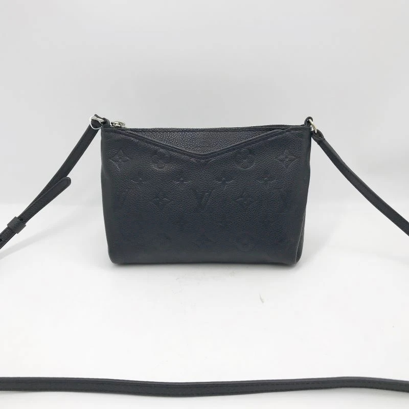 95新 LouisVuitton/路易威登 洋诚二手 LV黑色mini传奇斜挎包