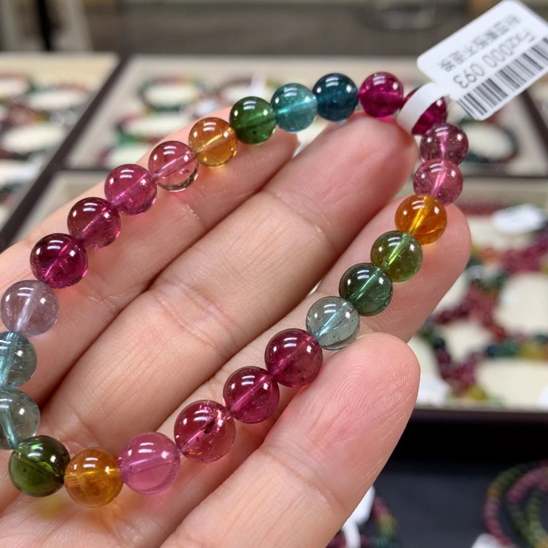 未镶嵌碧玺手链7.5左右